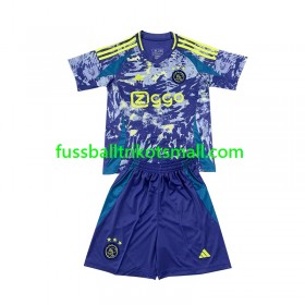 Fußballtrikots Ajax Amsterdam Kinder 2024-2025 Kurzarm Auswärts-trikot kaufen